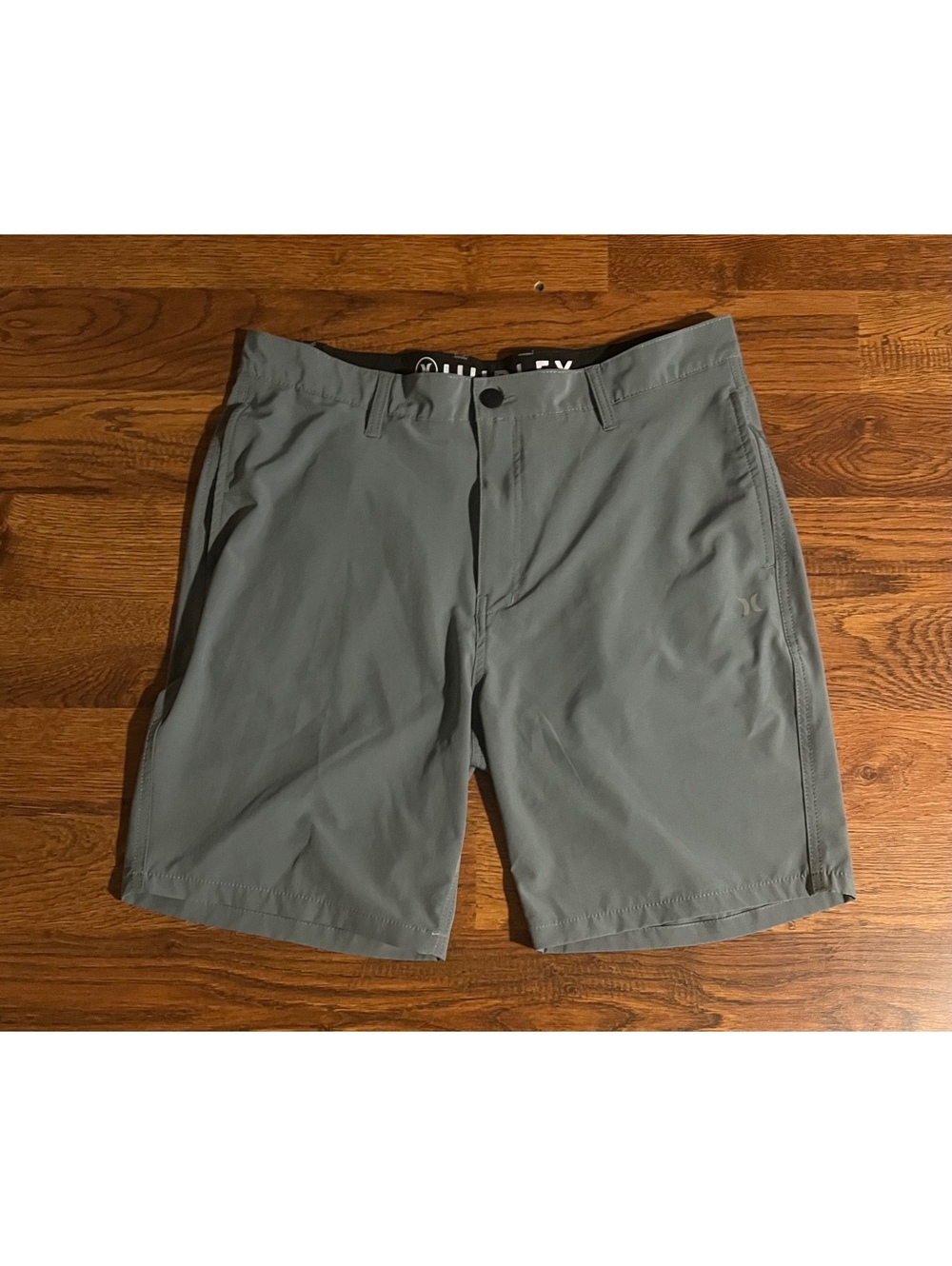Hurley Men's Gray Athletic Shorts Size 36